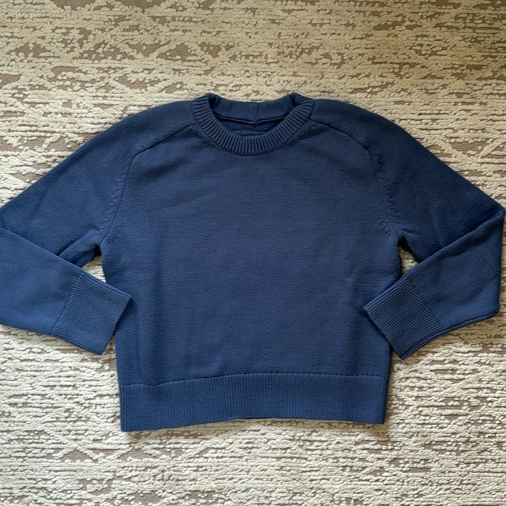 Abercrombie & Fitch Navy Blue Sweater